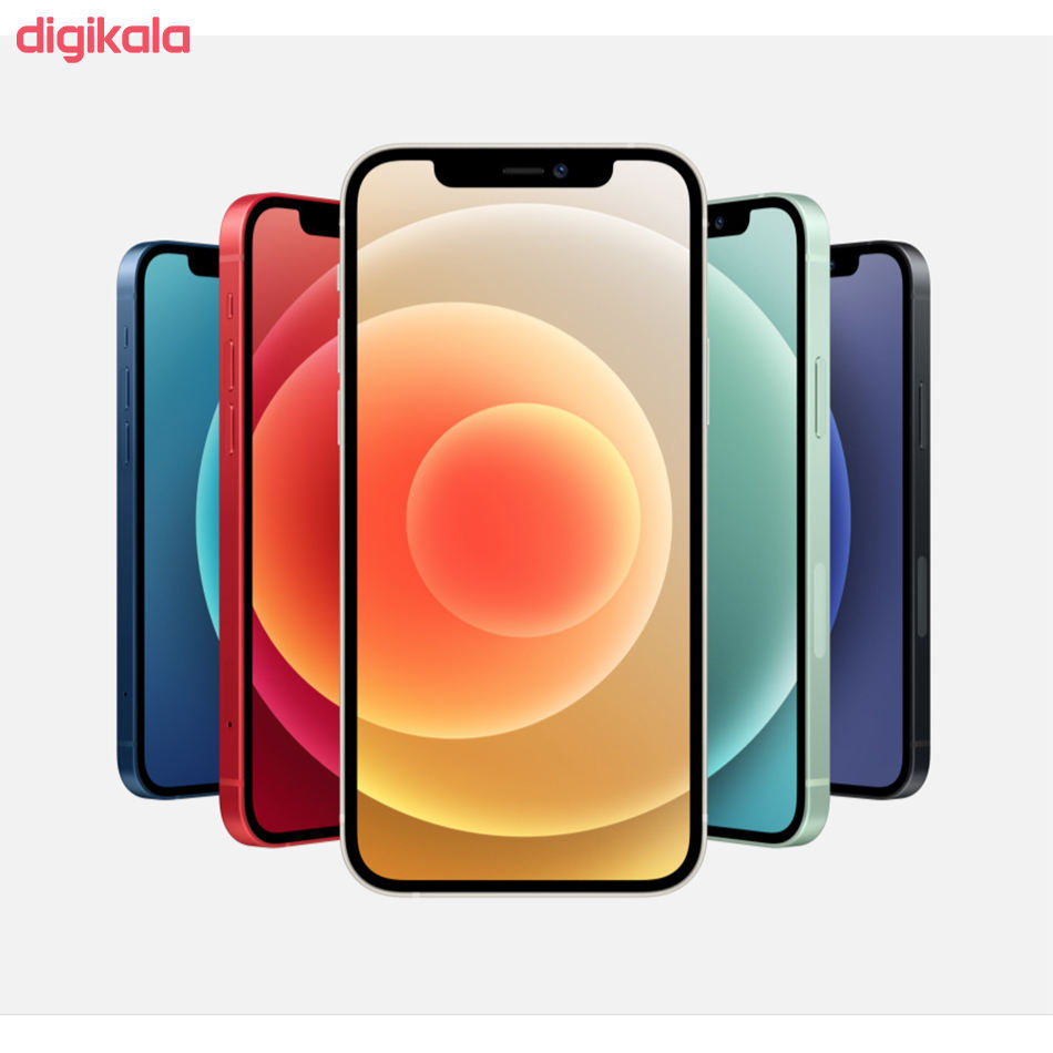 گوشی موبایل اپل مدل iPhone 12 A2404 دو سیم‌ کارت ظرفیت 128 گیگابایت-گوشی موبایل «iPhone 12» پرچم‌دار جدید شرکت اپل است که با چند ویژگی جدید و دوربین دوگانه روانه بازار شده است. اپل برای ویژگی‌ها و طراحی کلی این گوشی از همان فرمول چند سال اخیرش استفاده کرده است. نمایشگر آیفون 12 به پنل Super Retina م ...